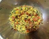 ニラ玉トマト餃子作り方4写真