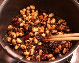 豆とひじきのササッとケチャップ炒め煮作り方1写真