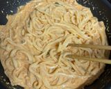 明太キムチクリームうどん♡作り方5写真