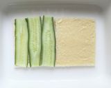 からしマヨ味☆きゅうりとハムサンド作り方4写真