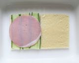 からしマヨ味☆きゅうりとハムサンド作り方5写真