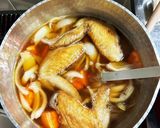 鳥手羽先の肉じゃが作り方6写真