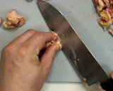 ぼんじりの塩にんにく炒め★動画あり★作り方3写真