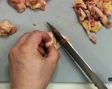 ぼんじりの塩にんにく炒め★動画あり★作り方2写真