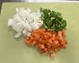 カレーチャーハン作り方1写真