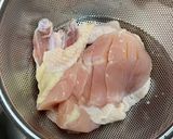 お相撲さんレシピ☆塩水漬け鶏胸肉の唐揚げ作り方3写真