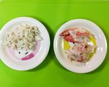 ズワイ蟹のかに玉あんかけ作り方2写真