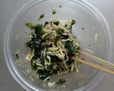 レンジで簡単切干大根とワカメの甘酢サラダ作り方5写真