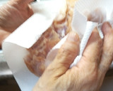 相撲部屋の鶏のから揚げ・　海水の濃さで作り方2写真