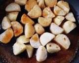 タルタル添えて☆お芋の甘酢炒め作り方9写真