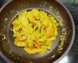 ズワイ蟹のかに玉あんかけ作り方6写真
