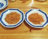 ベビースターラーメンで皿うどん♪揚げそば作り方4写真