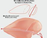 鶏むね肉のくるくる餃子作り方1写真