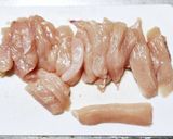 鶏むね肉のくるくる餃子作り方2写真