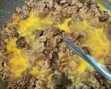 なたね（牛肉の卵炒め）作り方4写真