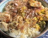 梅風味の親子丼作り方6写真