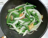 豚こま肉とニンニクの芽のガーリック炒め作り方4写真