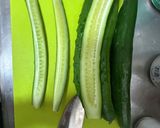 イカと胡瓜の塩昆布酢の物作り方1写真