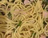 二郎風　ニンニク入り太麺パスタ　274作り方6写真
