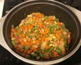 ◆初夏野菜のオイスターカレー炒め◆作り方3写真