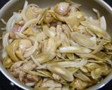 簡単時短！鶏ごぼう作り方4写真