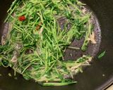 簡単 豆苗のガーリック炒め 台所菜園も可作り方7写真