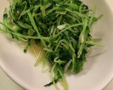 簡単 豆苗のガーリック炒め 台所菜園も可作り方8写真