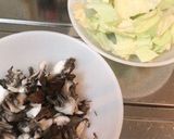 和牛炭火焼と舞茸の黒炒め作り方1写真