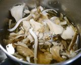 SDGs！ごぼうの皮と舞茸のお味噌汁作り方3写真