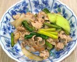 豚肉とにんにくの芽のスタミナ焼肉★動画★作り方14写真