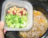 簡単☆炊飯器に入れるだけ　お豆ピラフ作り方5写真