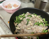 簡単！美味しい！夏の海鮮・豚塩焼きそば作り方3写真