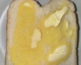 食パン●焼く前にマーガリン作り方3写真