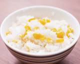 銅鍋てふてふで作る　とうもろこしご飯作り方8写真