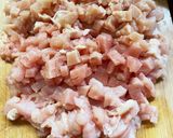 鶏肉しそ炒め作り方1写真