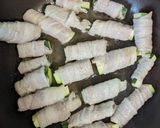【ズッキーニの肉巻き】甘辛ケチャップ味作り方4写真
