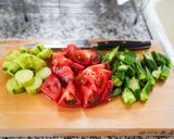 ごろごろ野菜のグリークサラダ作り方4写真
