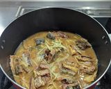 サバ缶と豆腐の味噌煮作り方1写真