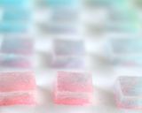 琥珀糖で作るクリームソーダ作り方1写真