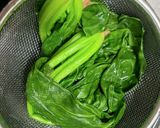 ほうれん草を茹でるのは砂糖作り方4写真