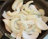 新たまねぎのフライパン白ワイン蒸し作り方2写真