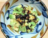 海苔佃煮でアボカドですよ！作り方4写真