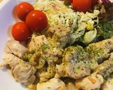 パスタゆで汁でもう一品●鶏肉の塩蒸し炒め作り方3写真