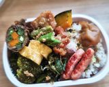 女子中学生のお弁当♪唐揚げ＆肉巻き作り方2写真