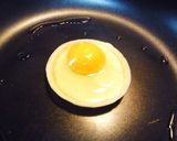 ハンバーガー用まんまる目玉焼き作り方1写真