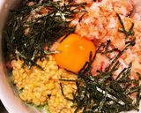 【減塩】納豆ネギトロ丼作り方1写真