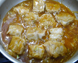 簡単！焼売の辛くないエビチリ風だし風味作り方4写真