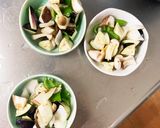 根菜茄子簡単レモンウスター味温野菜サラダ作り方14写真