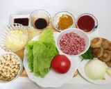 大豆入り野菜たっぷりドライカレー作り方1写真