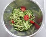 きゅうりとところてんの酢の物作り方5写真